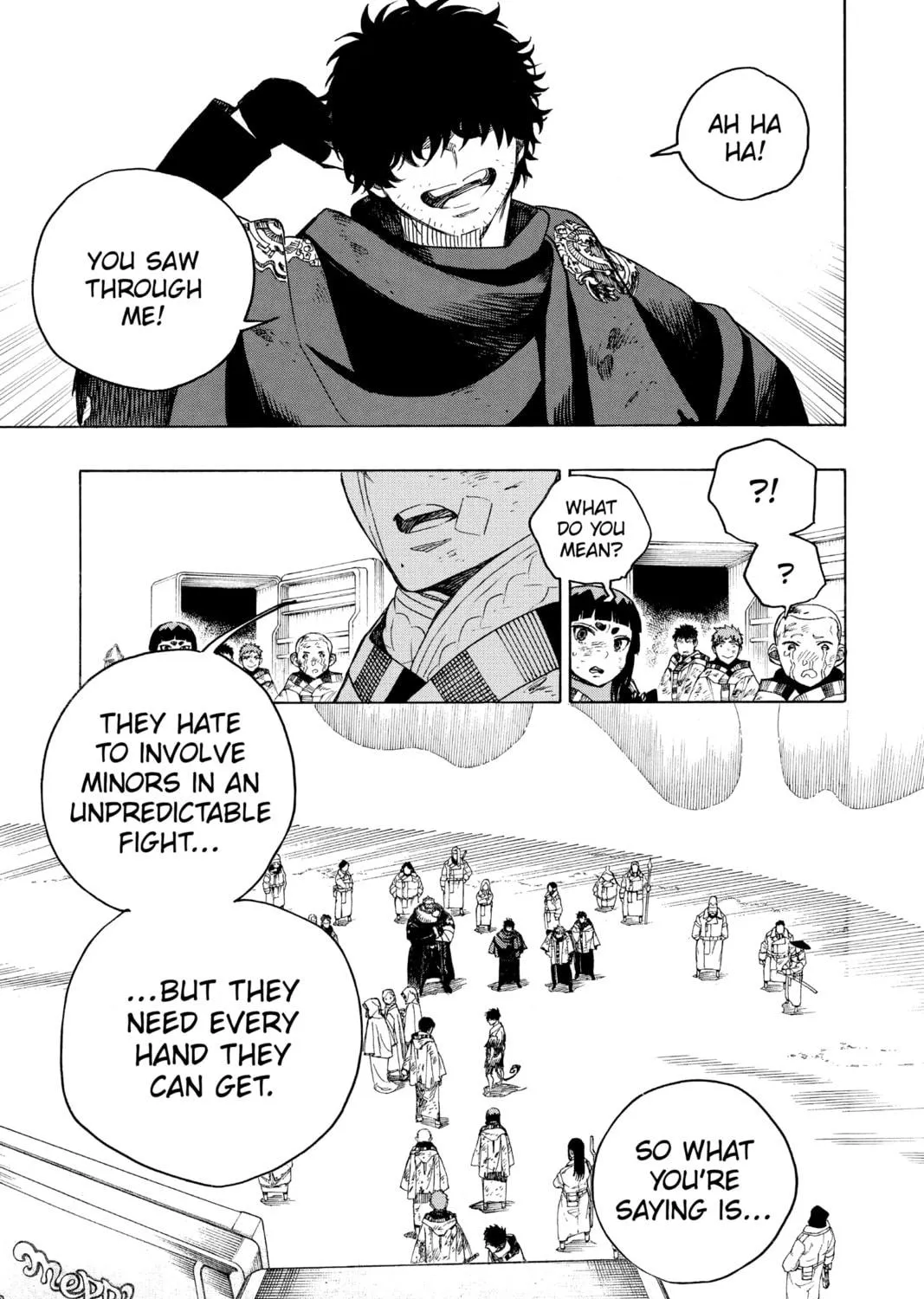 Blue Exorcist Chapter 143 page 9 - 