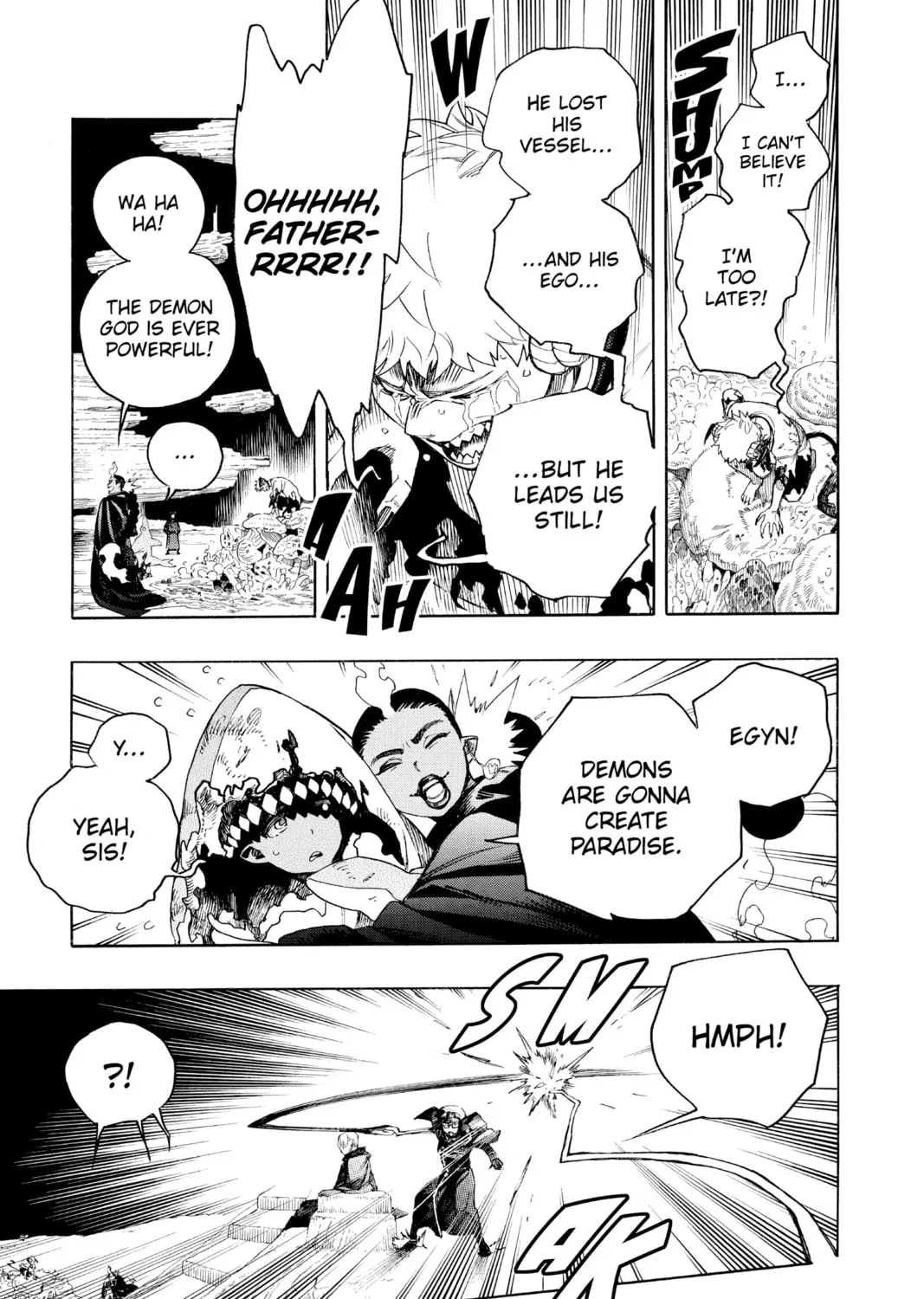 Blue Exorcist Chapter 144 page 55 - 