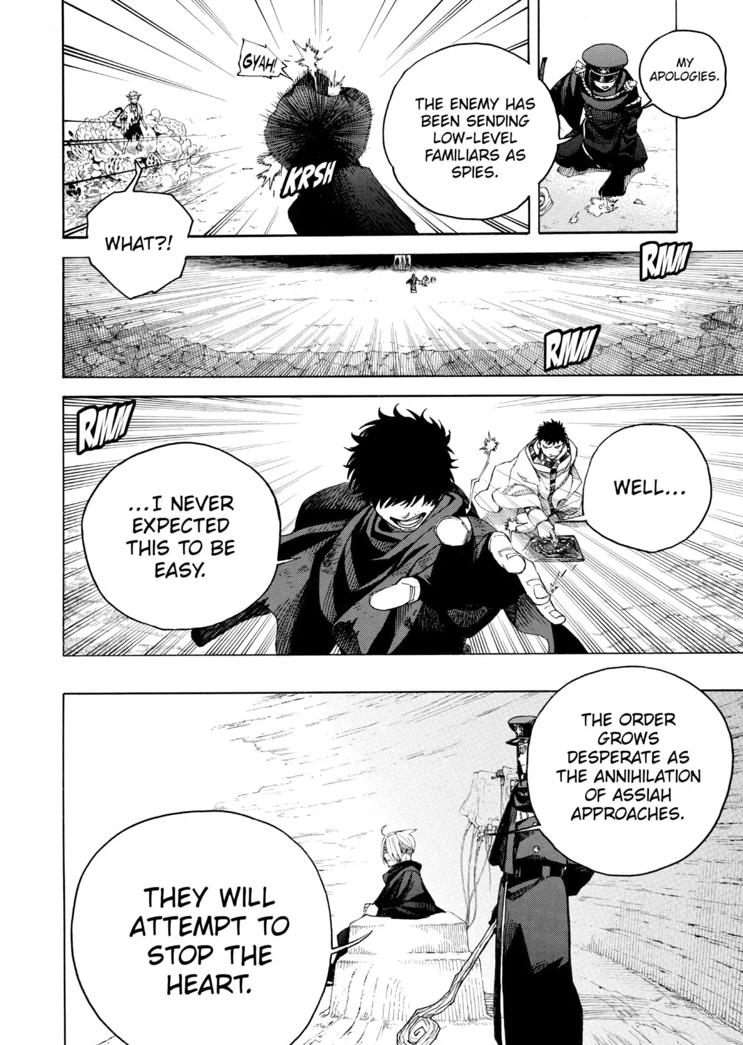 Blue Exorcist Chapter 144 page 57 - 