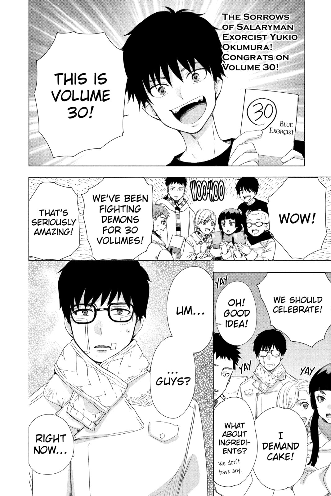 Blue Exorcist Chapter 145.1 page 1 - 