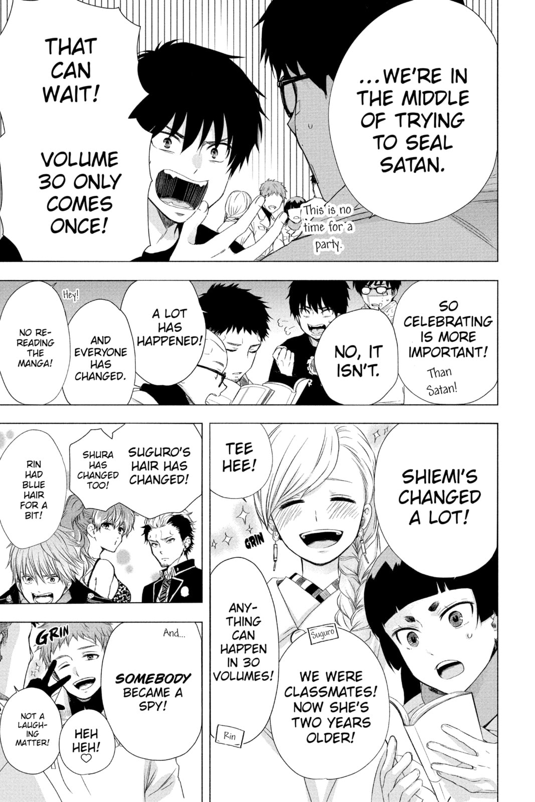 Blue Exorcist Chapter 145.1 page 2 - 