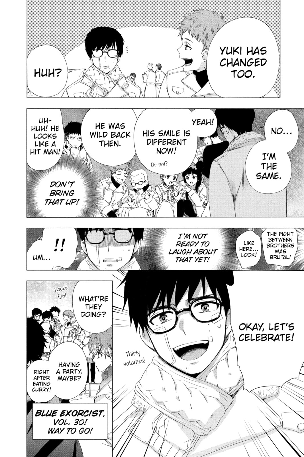 Blue Exorcist Chapter 145.1 page 3 - 