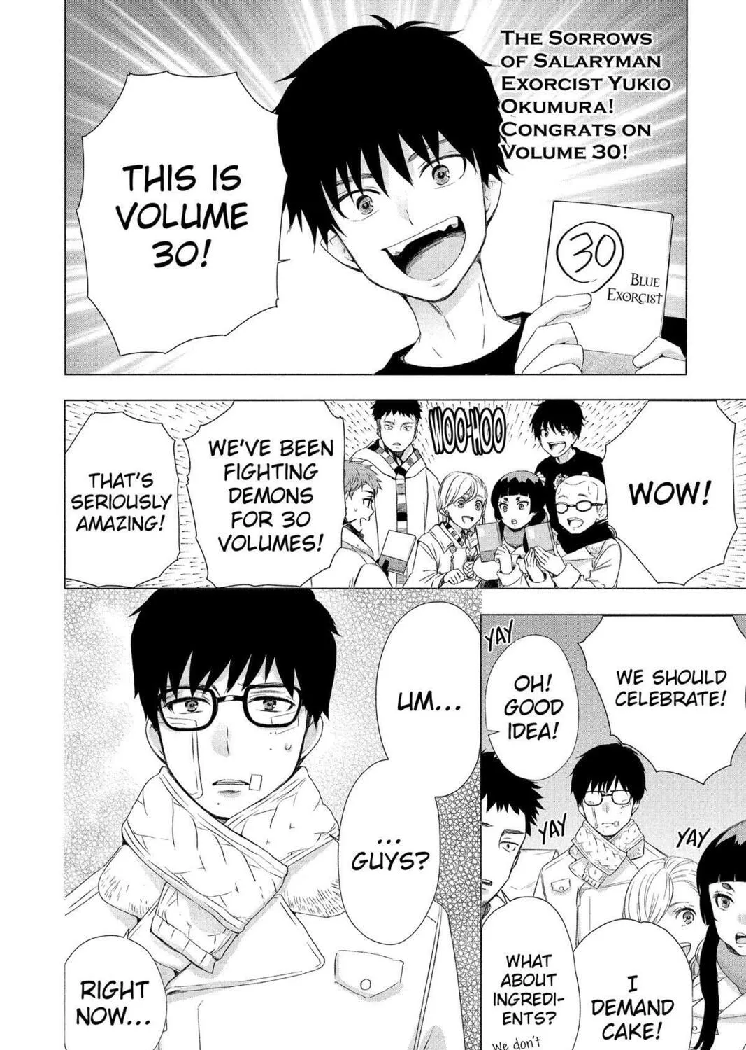 Blue Exorcist Chapter 145.5 page 1 - 