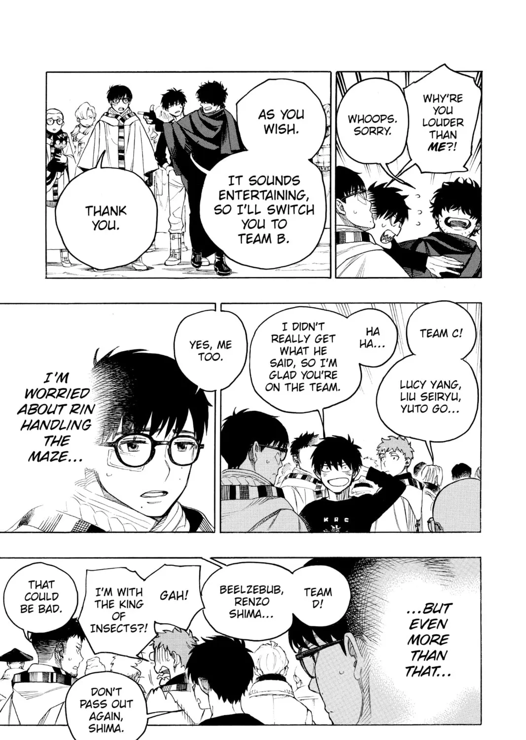 Blue Exorcist Chapter 145 page 33 - 