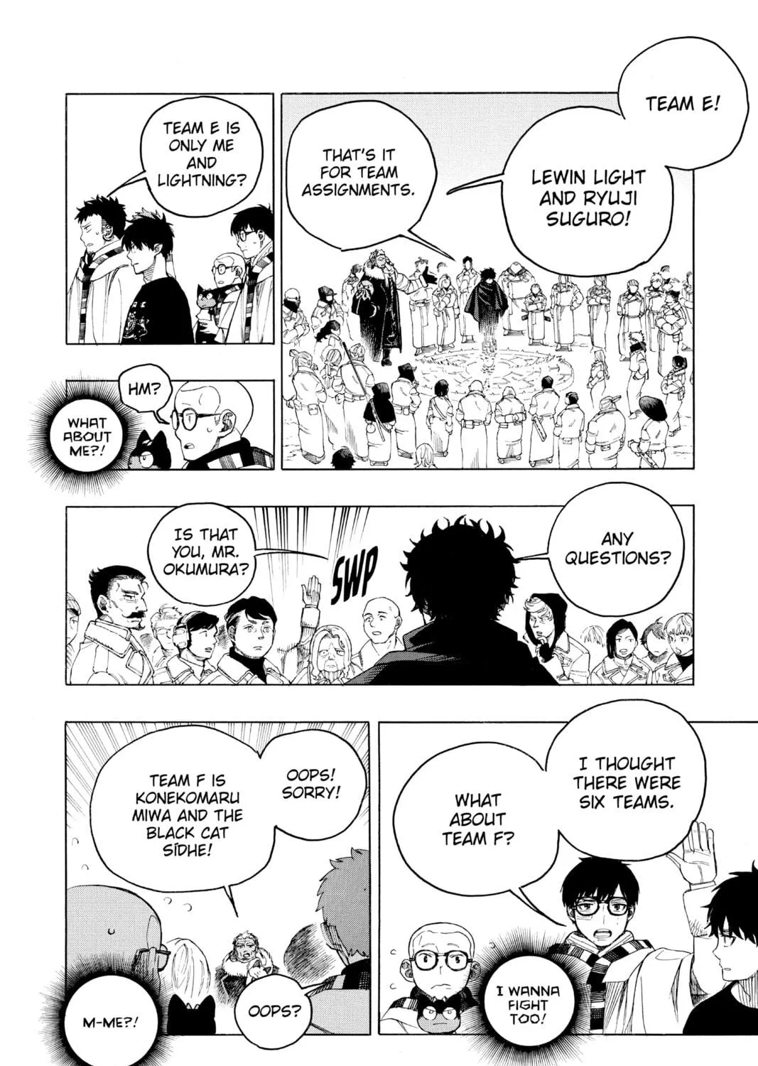 Blue Exorcist Chapter 145 page 35 - 