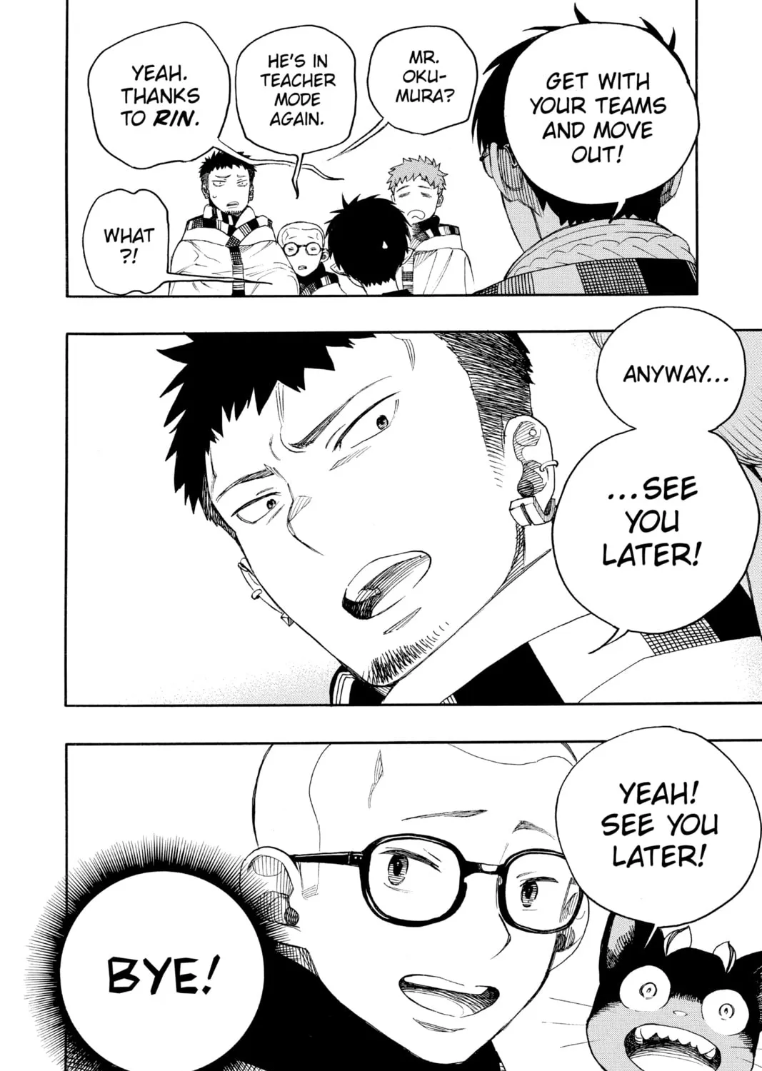 Blue Exorcist Chapter 145 page 55 - 