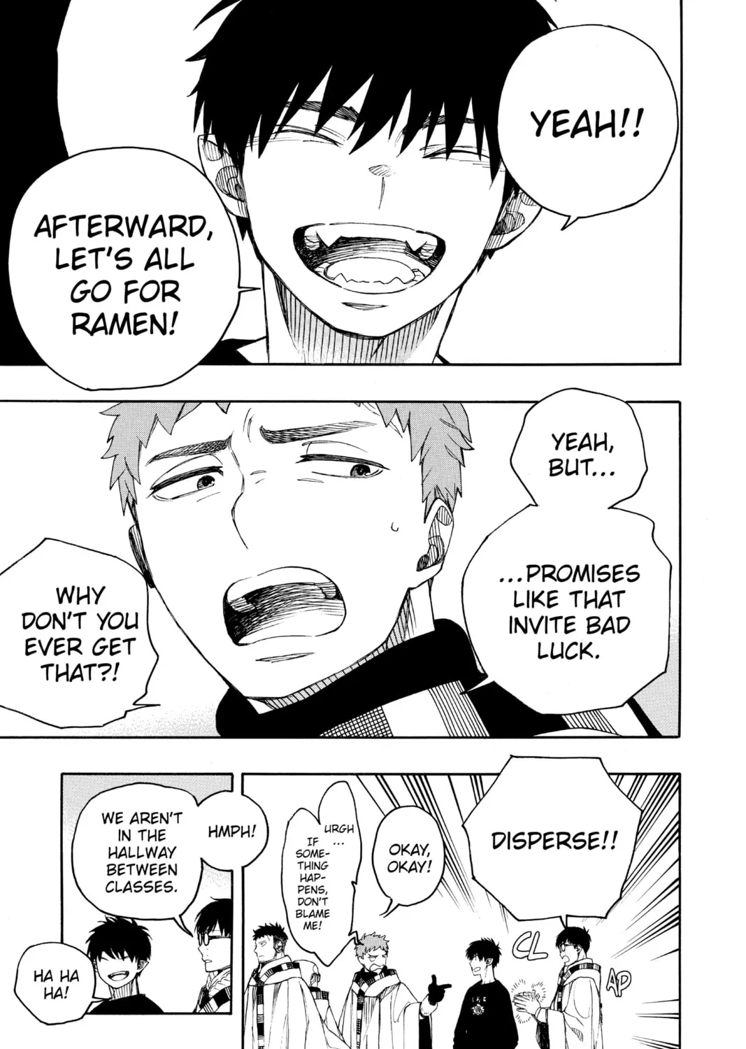 Blue Exorcist Chapter 145 page 57 - 