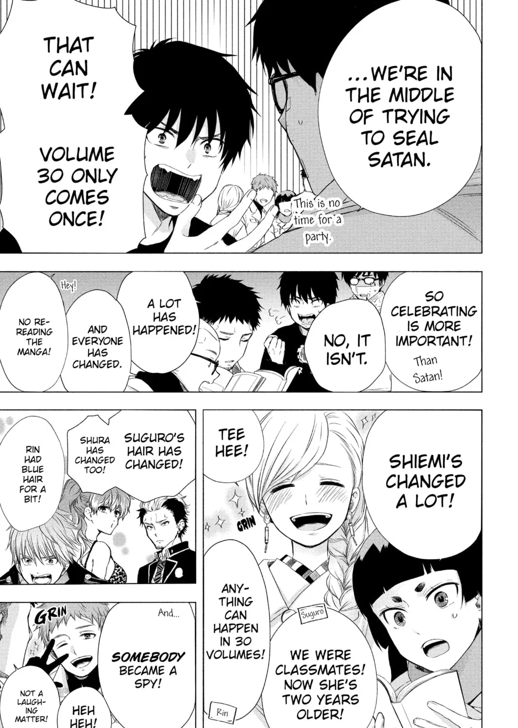 Blue Exorcist Chapter 145 page 75 - 