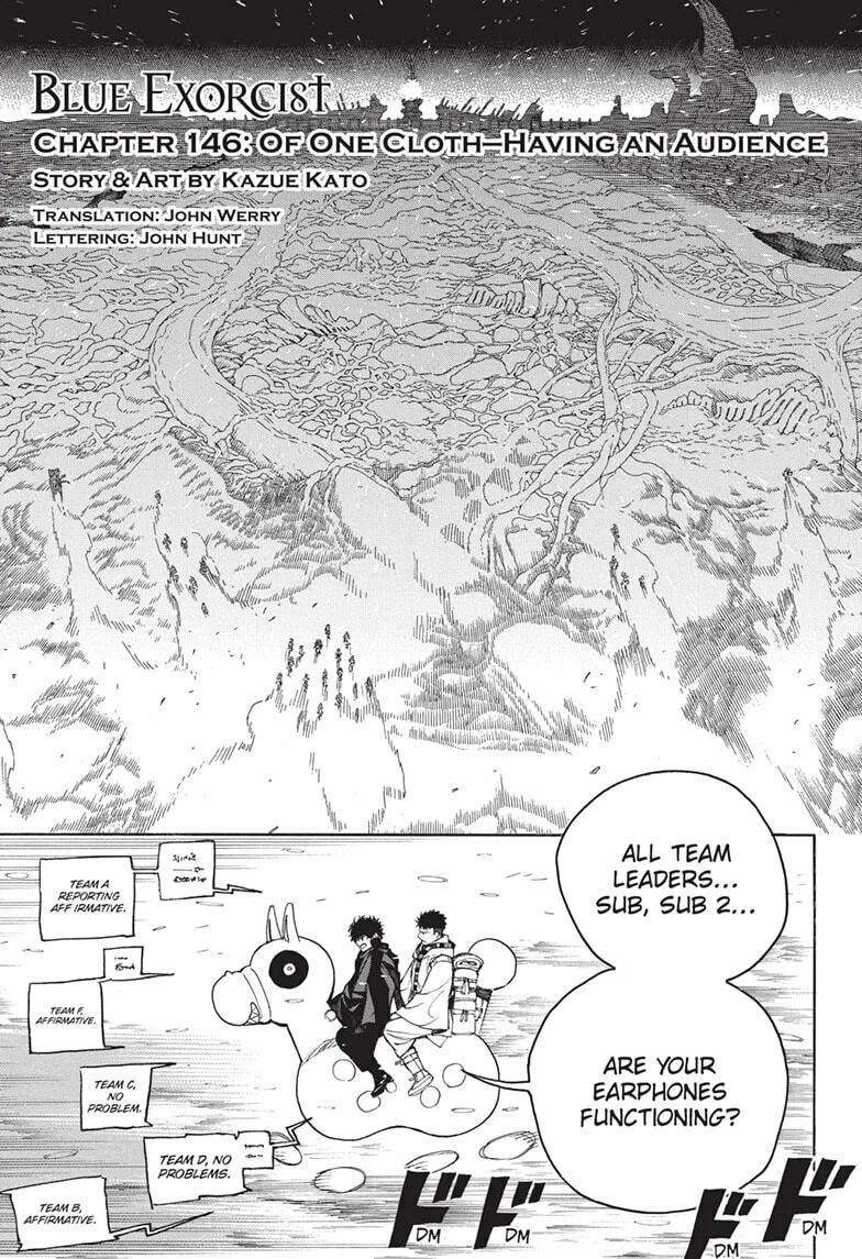 Blue Exorcist Chapter 146 page 1 - 