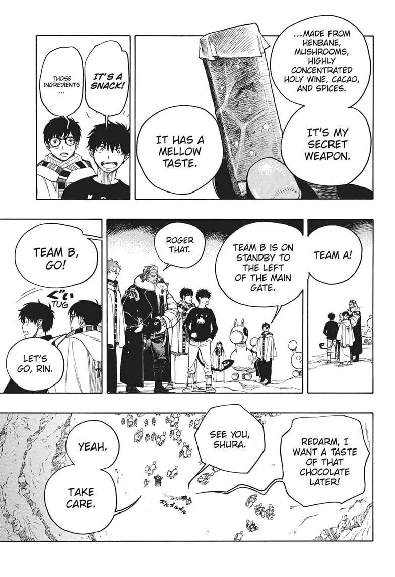 Blue Exorcist Chapter 146 page 7 - 