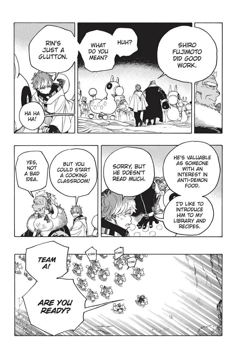 Blue Exorcist Chapter 146 page 8 - 