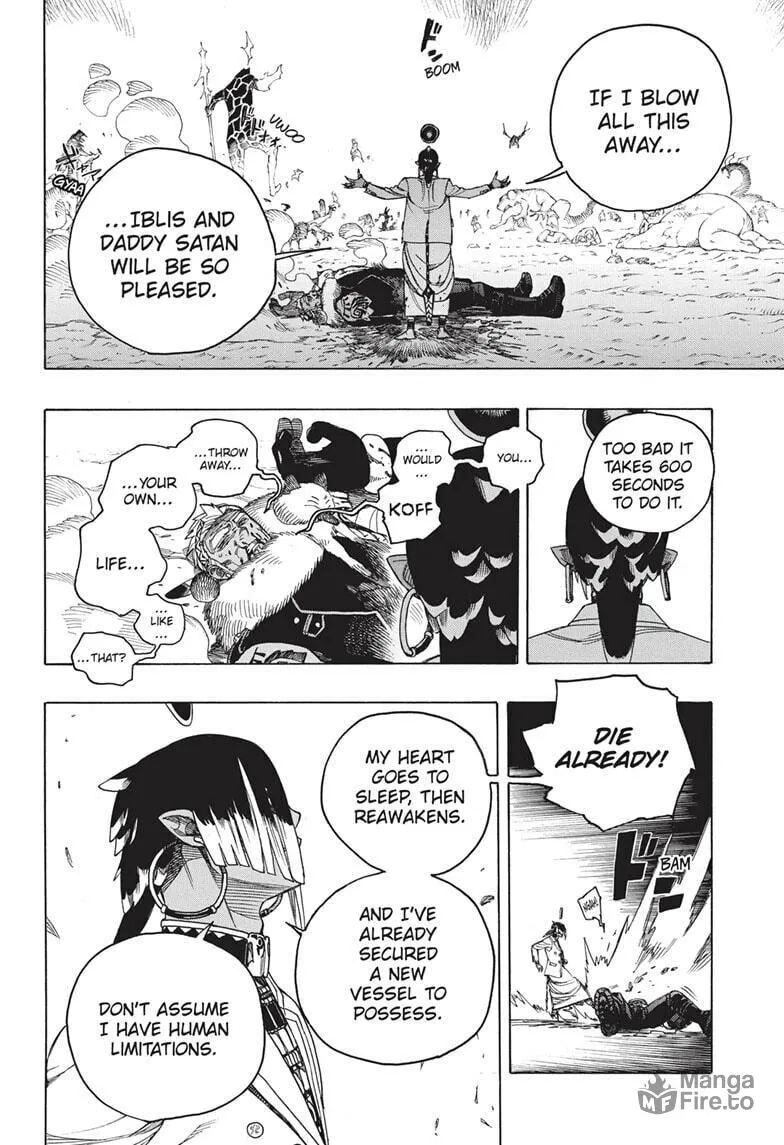 Blue Exorcist Chapter 147 page 21 - 