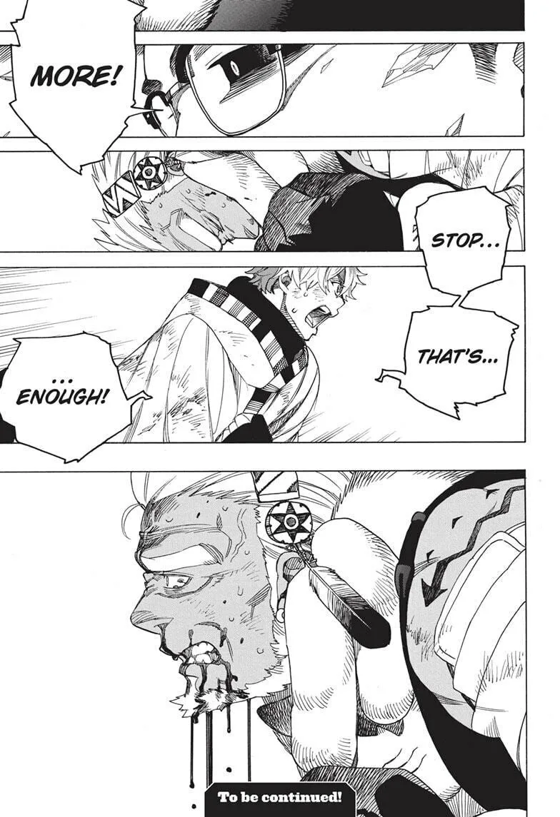 Blue Exorcist Chapter 147 page 38 - 