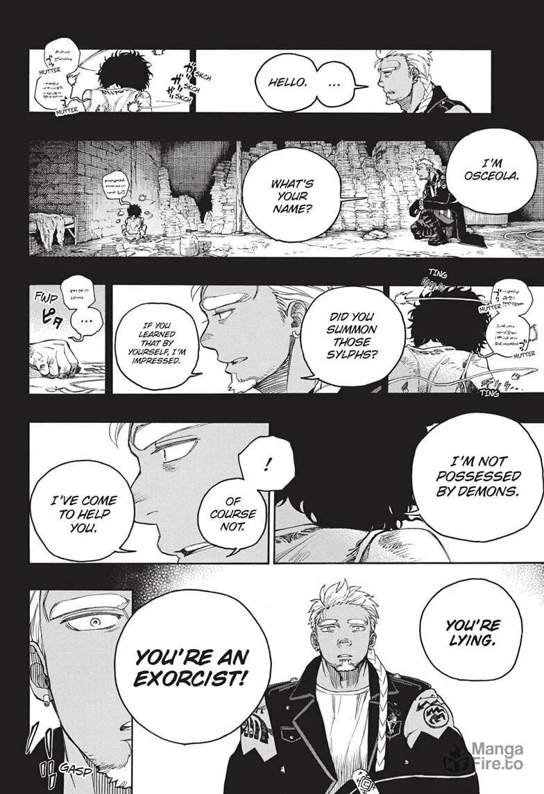 Blue Exorcist Chapter 148 page 10 - 