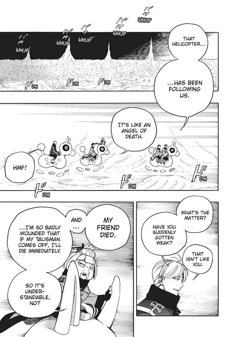 Blue Exorcist Chapter 150 page 13 - 