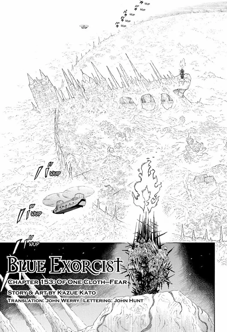 Blue Exorcist Chapter 153 page 1 - 