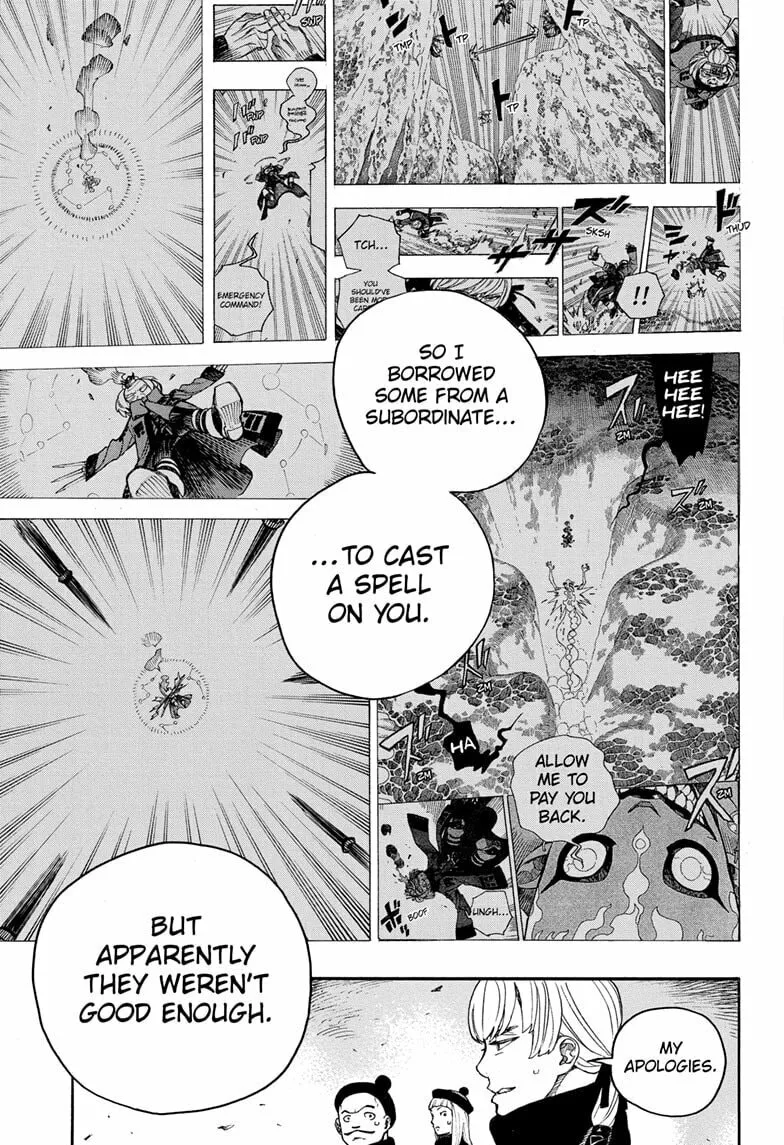 Blue Exorcist Chapter 153 page 17 - 