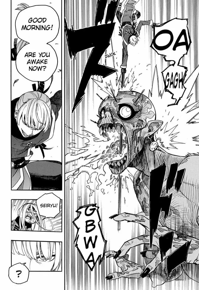 Blue Exorcist Chapter 153 page 22 - 