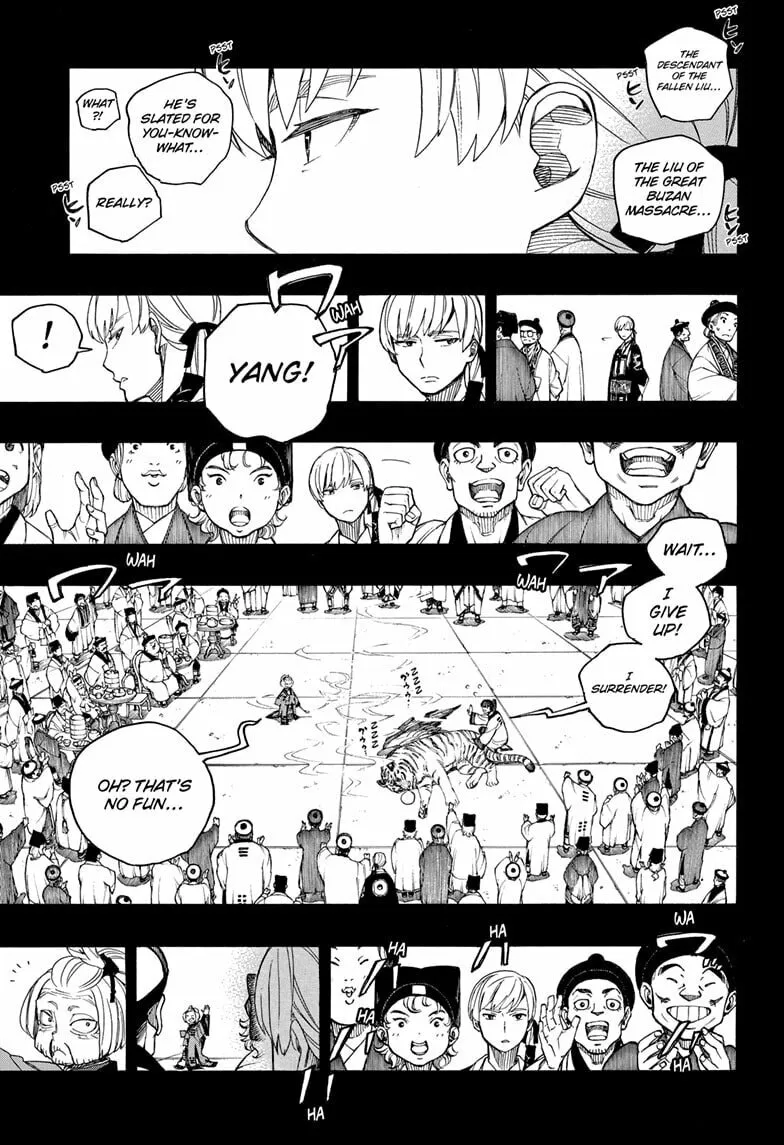 Blue Exorcist Chapter 153 page 37 - 