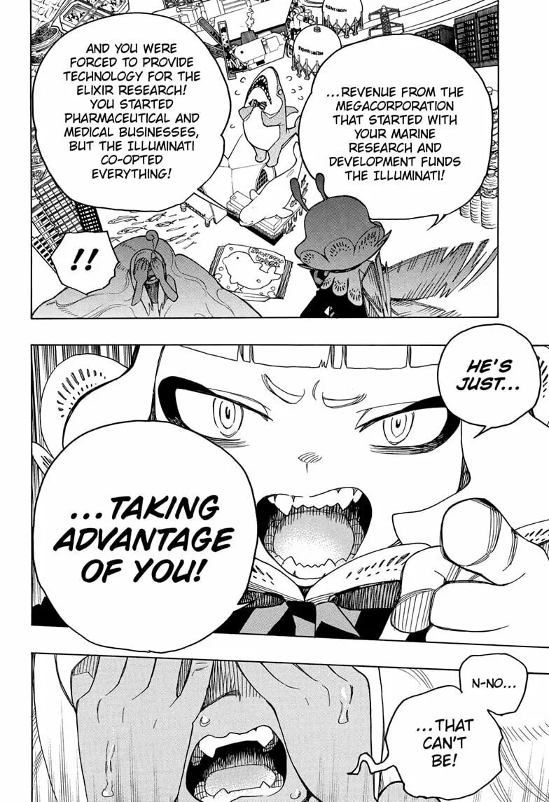 Blue Exorcist Chapter 155 page 14 - 