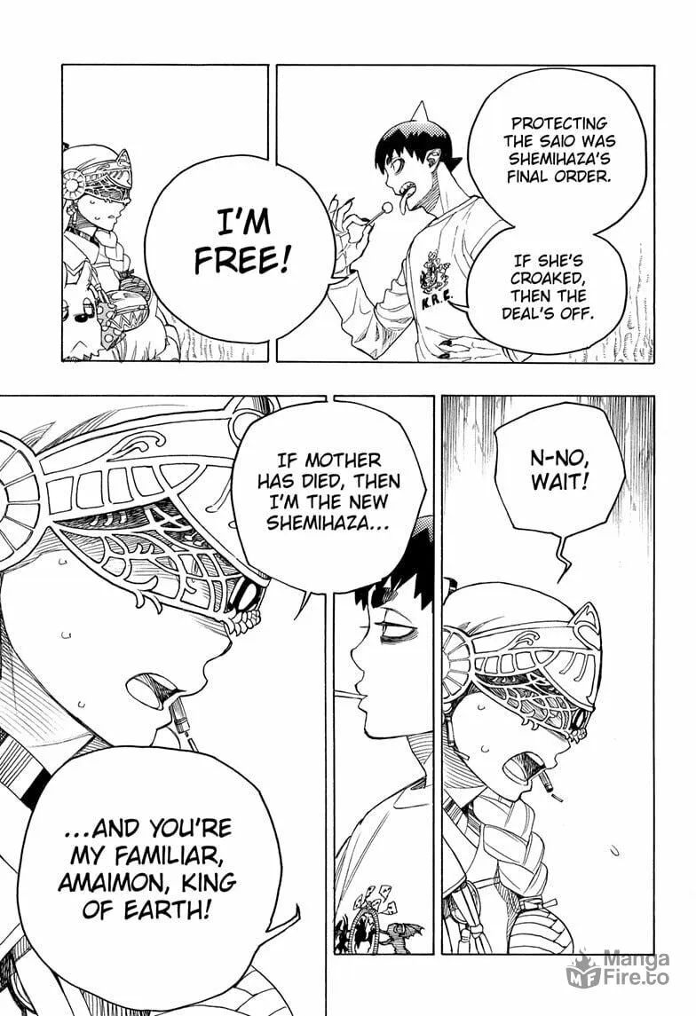 Blue Exorcist Chapter 156 page 15 - 