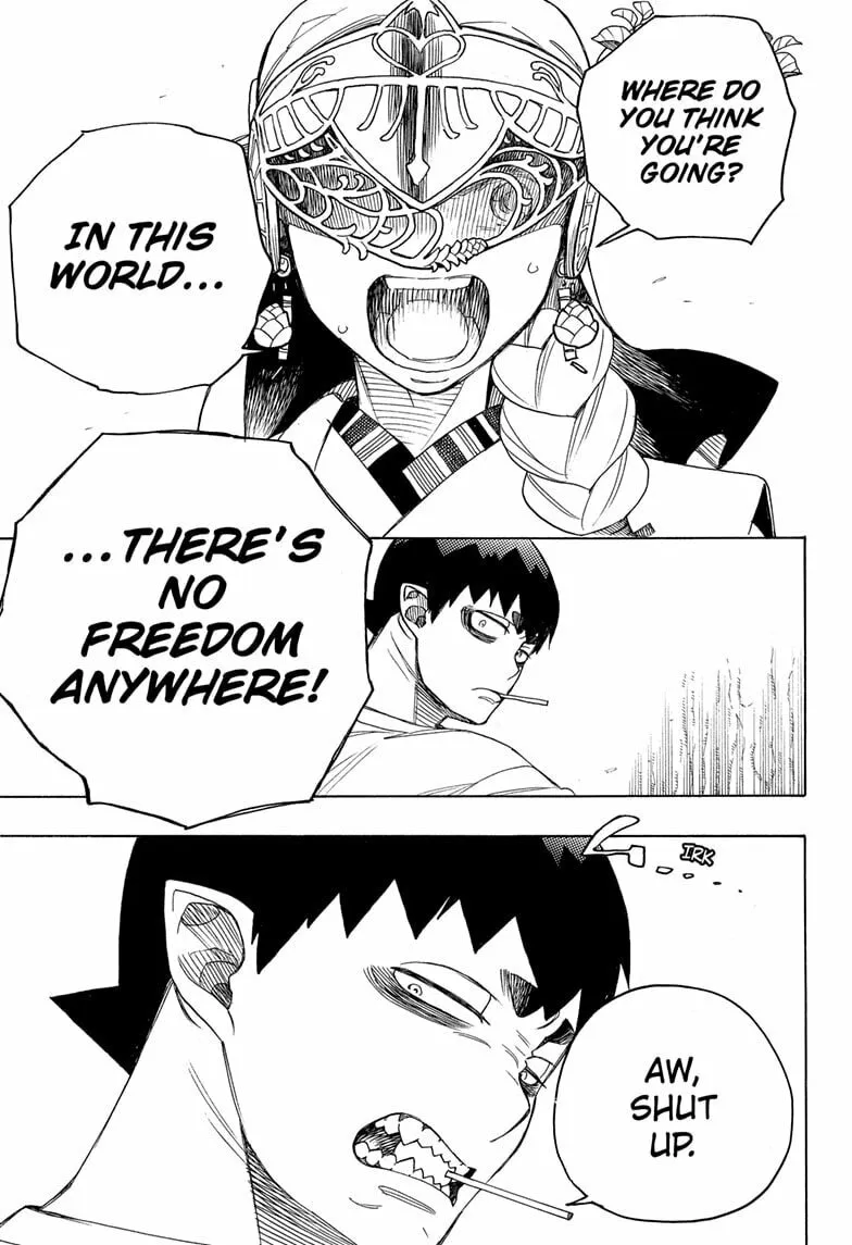 Blue Exorcist Chapter 156 page 17 - 