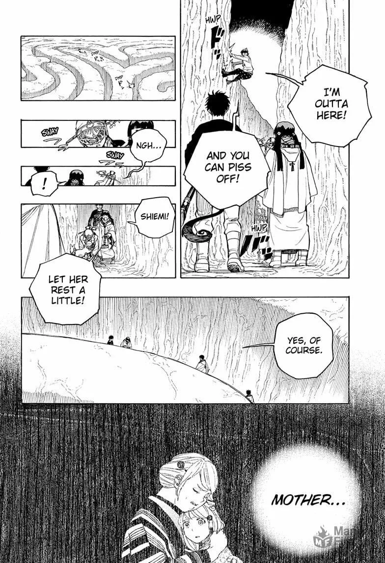 Blue Exorcist Chapter 156 page 18 - 