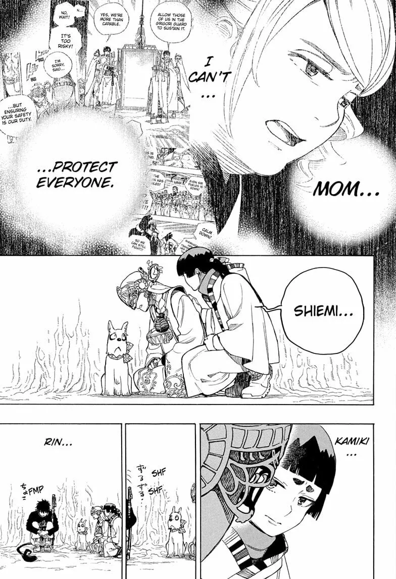 Blue Exorcist Chapter 156 page 19 - 