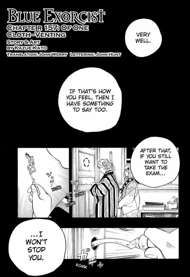 Blue Exorcist Chapter 157 page 1 - 