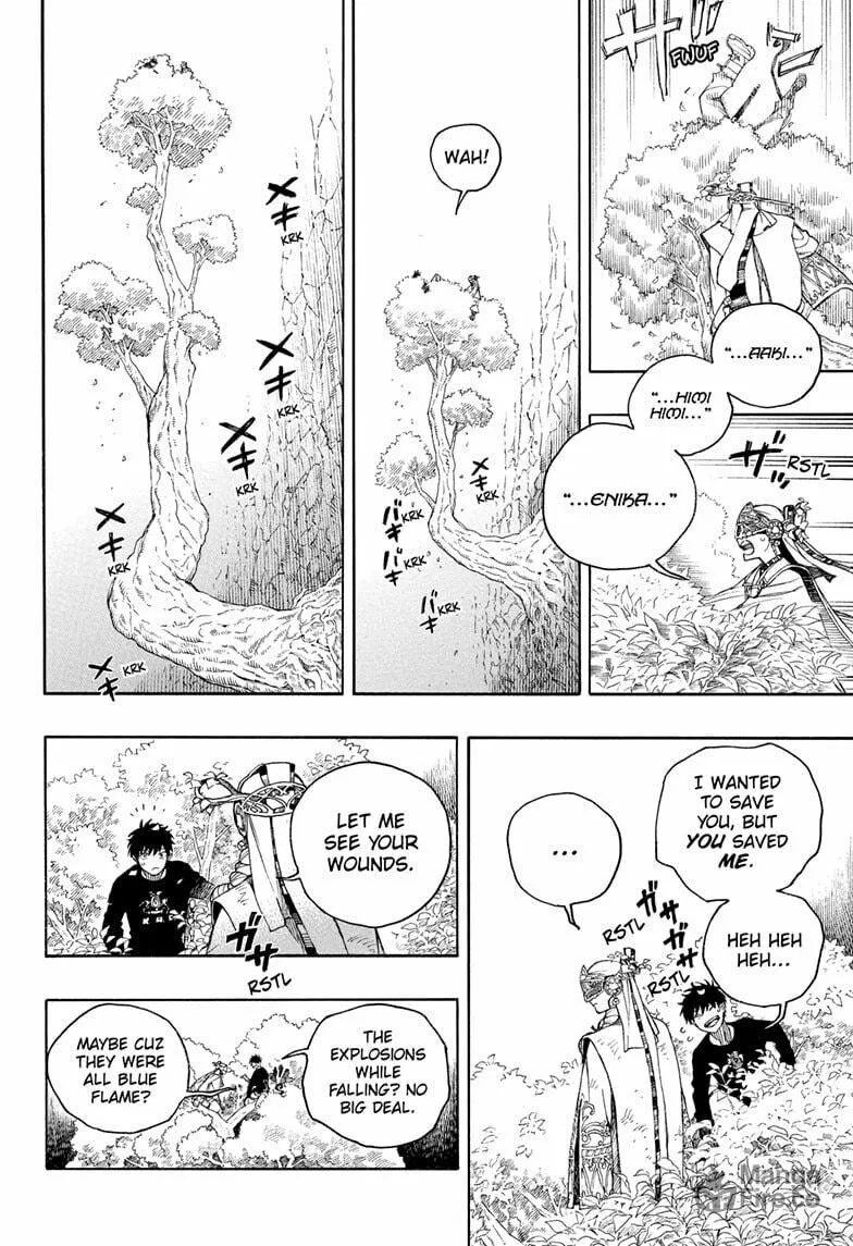 Blue Exorcist Chapter 157 page 18 - 