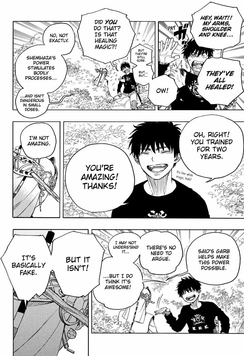 Blue Exorcist Chapter 157 page 22 - 