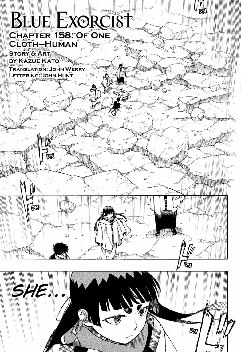 Blue Exorcist Chapter 158 page 1 - 