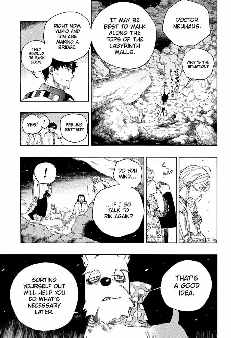 Blue Exorcist Chapter 158 page 11 - 
