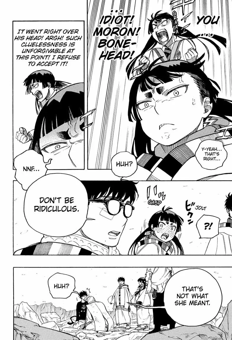 Blue Exorcist Chapter 158 page 4 - 