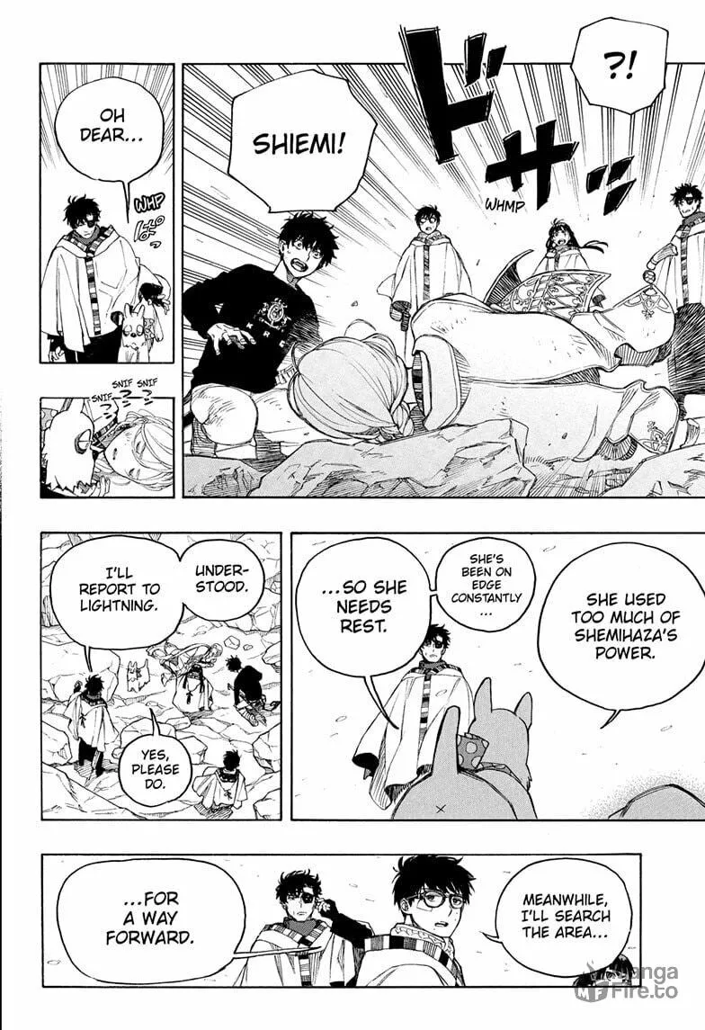 Blue Exorcist Chapter 158 page 6 - 