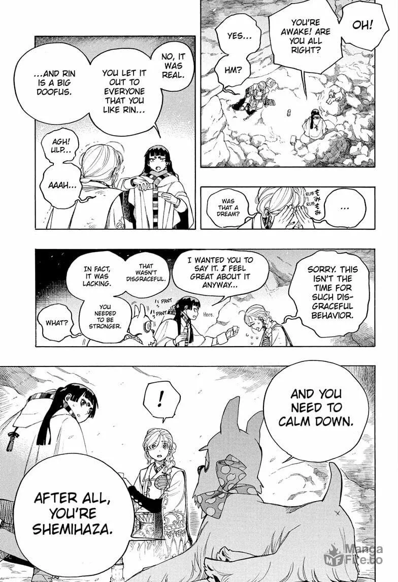 Blue Exorcist Chapter 158 page 9 - 