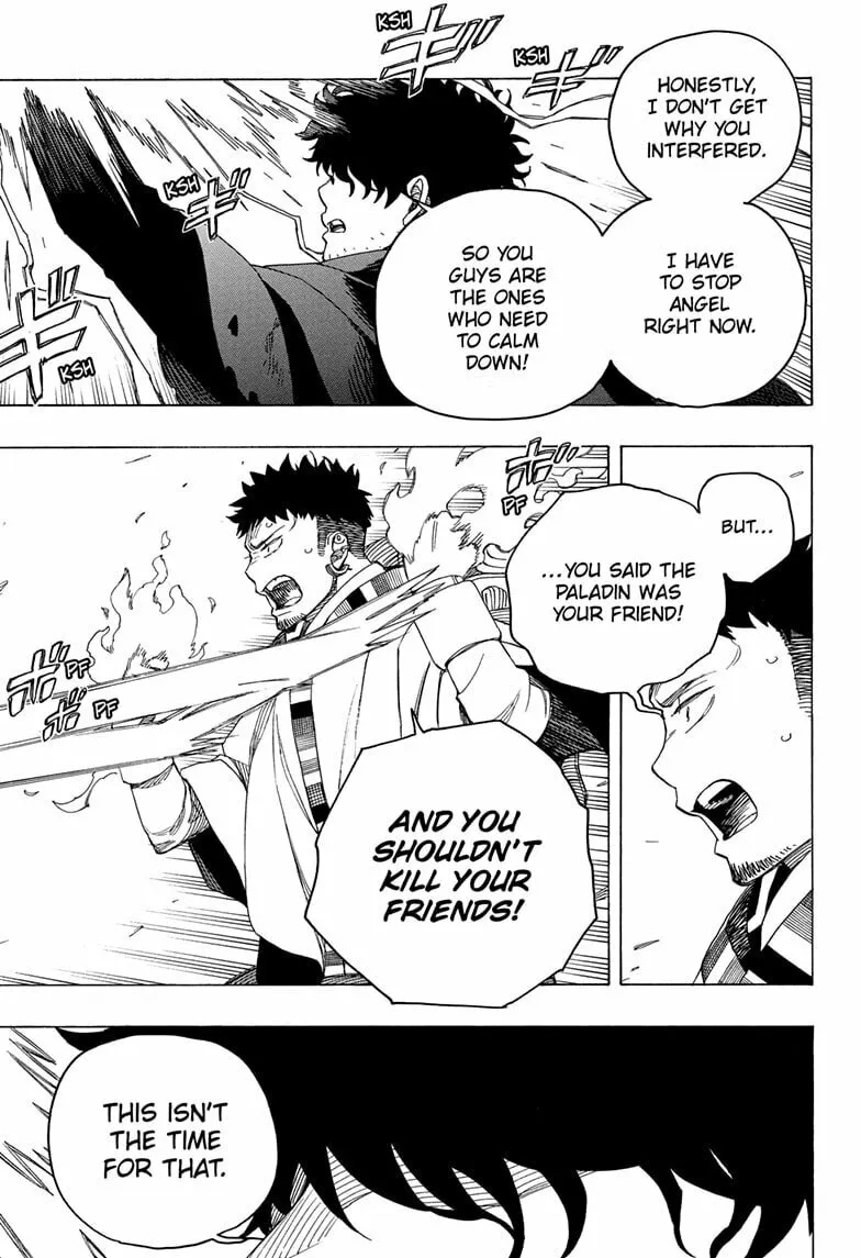 Blue Exorcist Chapter 160 page 11 - 