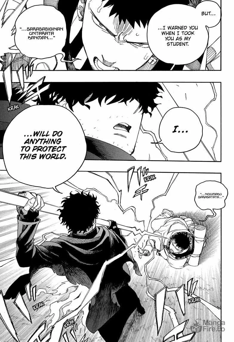 Blue Exorcist Chapter 160 page 3 - 