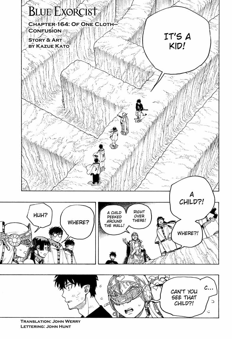 Blue Exorcist Chapter 164 page 1 - 
