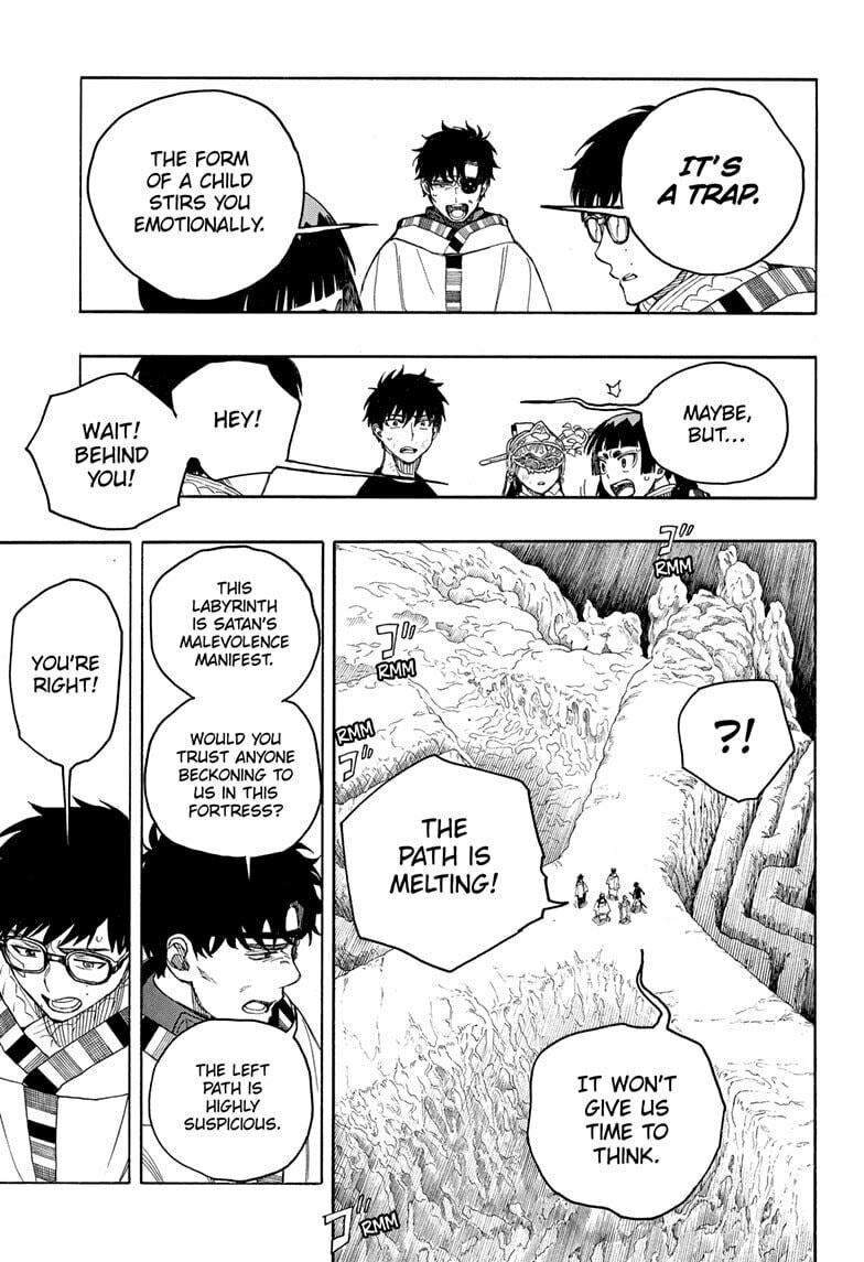 Blue Exorcist Chapter 164 page 13 - 