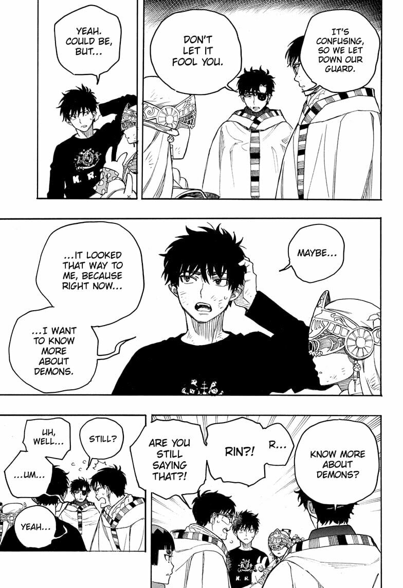 Blue Exorcist Chapter 164 page 5 - 