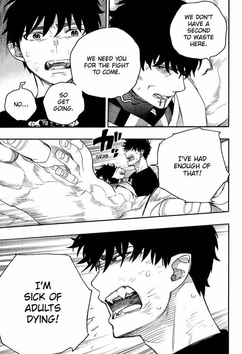 Blue Exorcist Chapter 165 page 13 - 