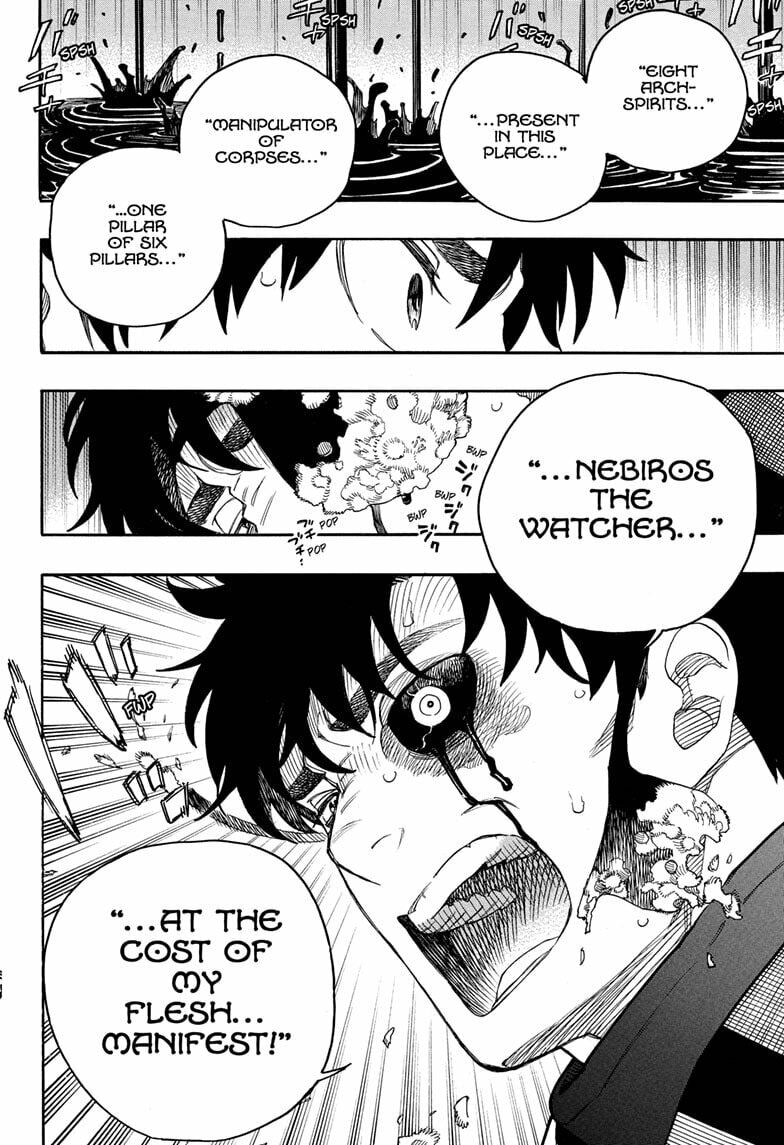 Blue Exorcist Chapter 165 page 6 - 