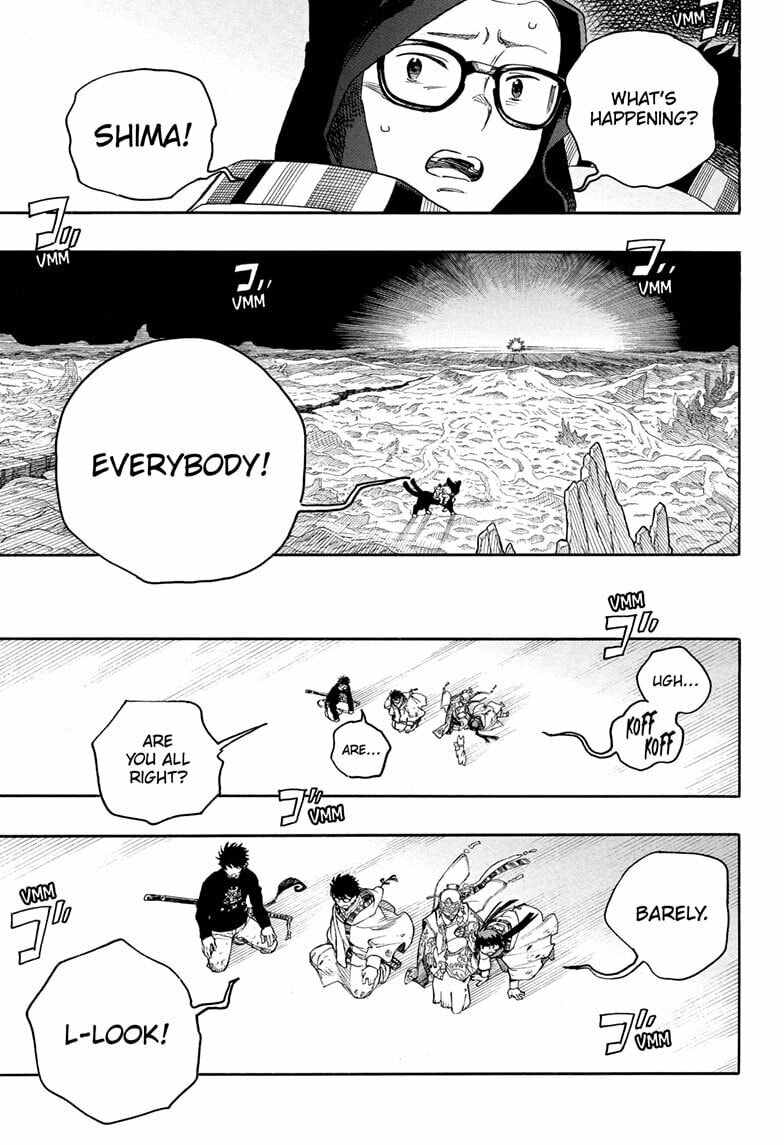 Blue Exorcist Chapter 166 page 13 - 