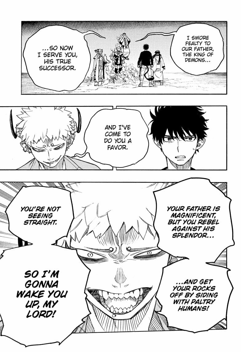 Blue Exorcist Chapter 166 page 29 - 