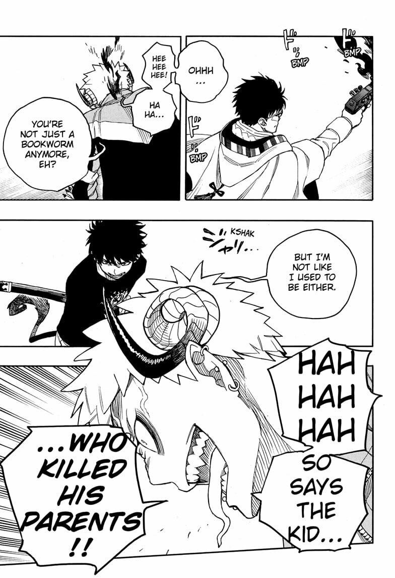Blue Exorcist Chapter 166 page 33 - 