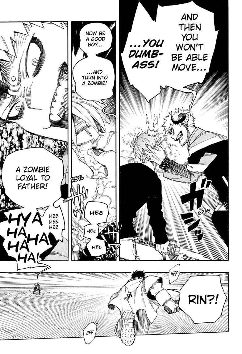 Blue Exorcist Chapter 167 page 13 - 