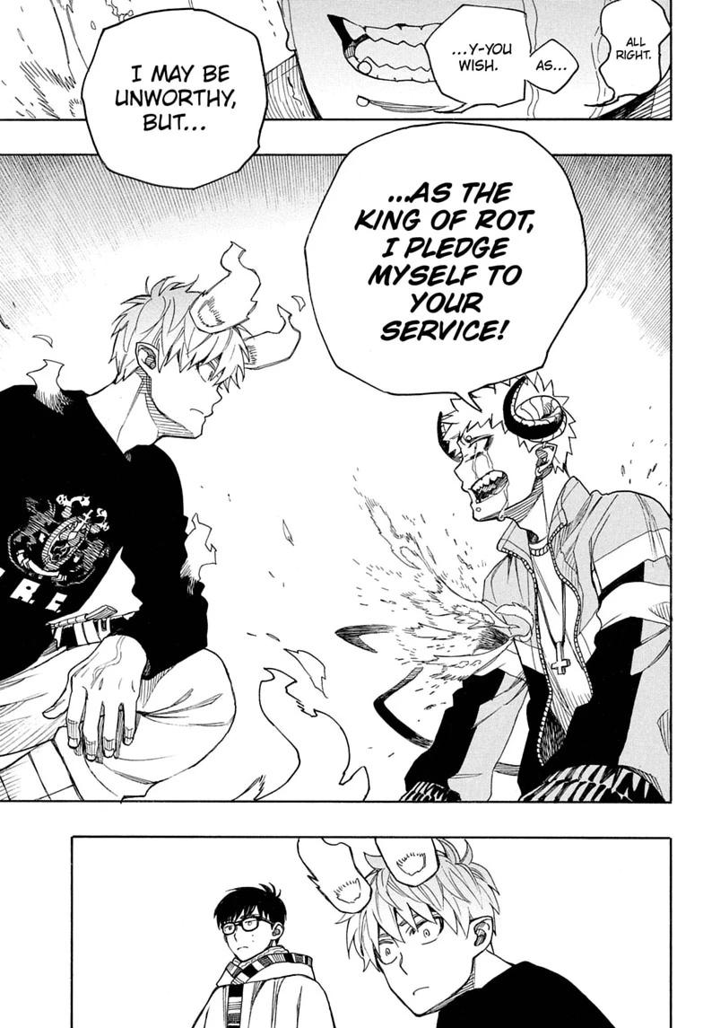Blue Exorcist Chapter 167 page 35 - 