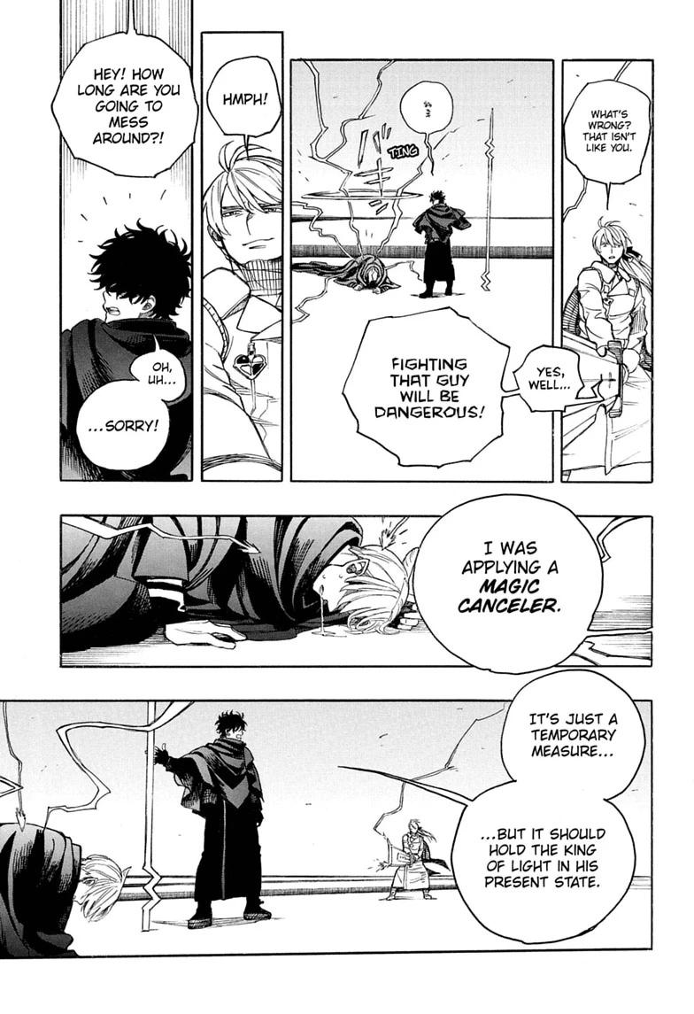 Blue Exorcist Chapter 167 page 37 - 
