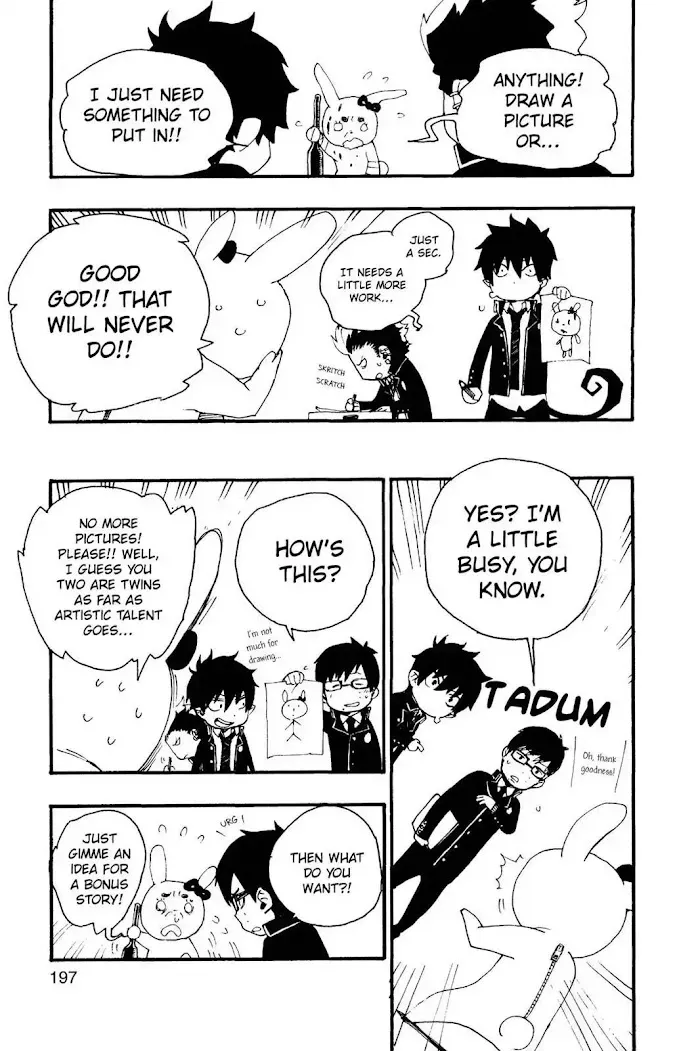 Blue Exorcist Chapter 2.2 page 19 - 